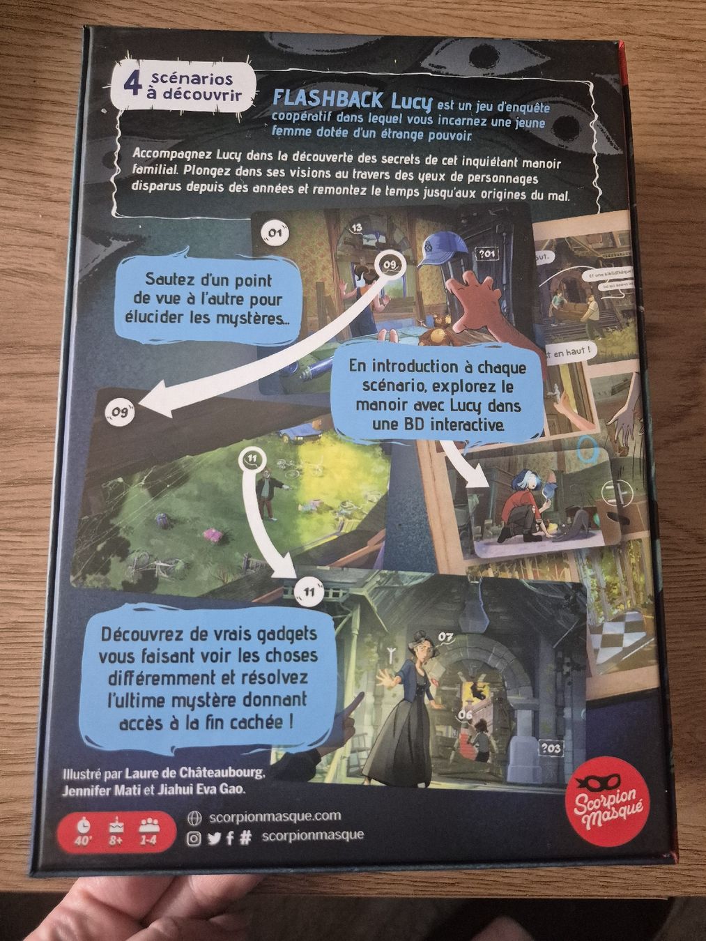 Jeux: Flashback, Lucy : jeu d'intrigue – D'occasion à Meyrin par Barbie_Zombie 1