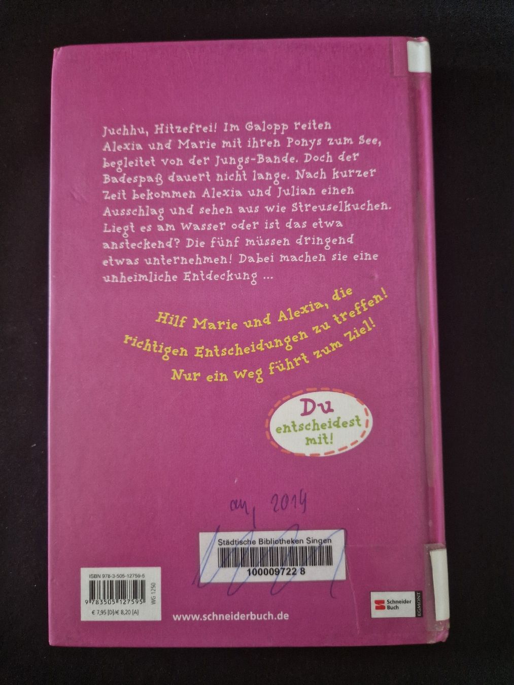 Bücher: Das Ponyrätsel – Neu (gemäss Beschreibung) aus Schmidrüti von triggi 5