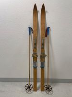 Ski (FA 9), fahrbare Ski der ca. 1960er Jahre ohne Kanten
