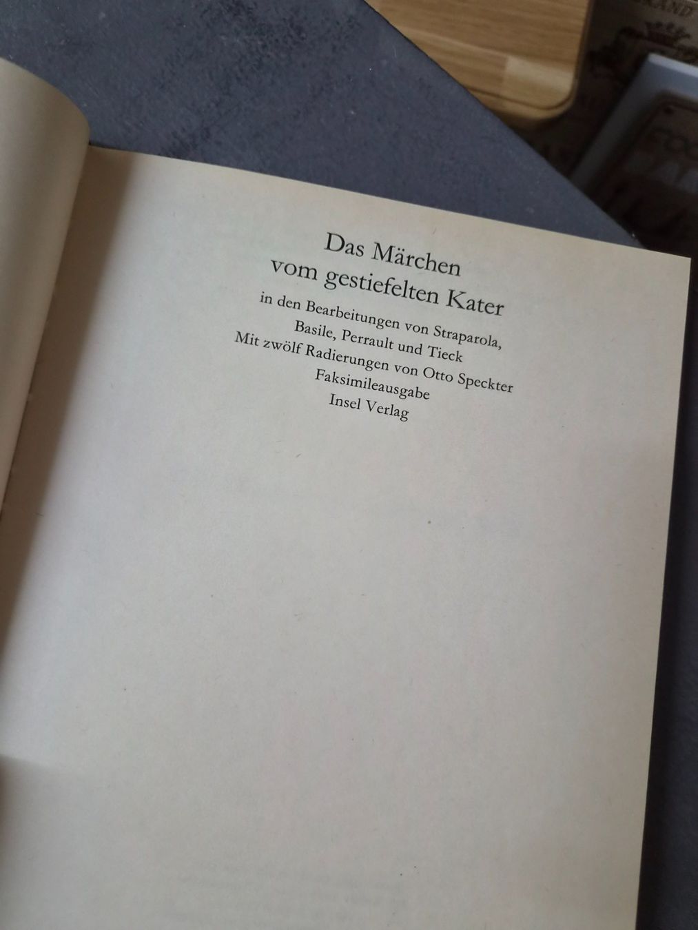 Bücher: Der gestiefelte Kater – Gebraucht aus Wetzikon ZH von Tothart 1