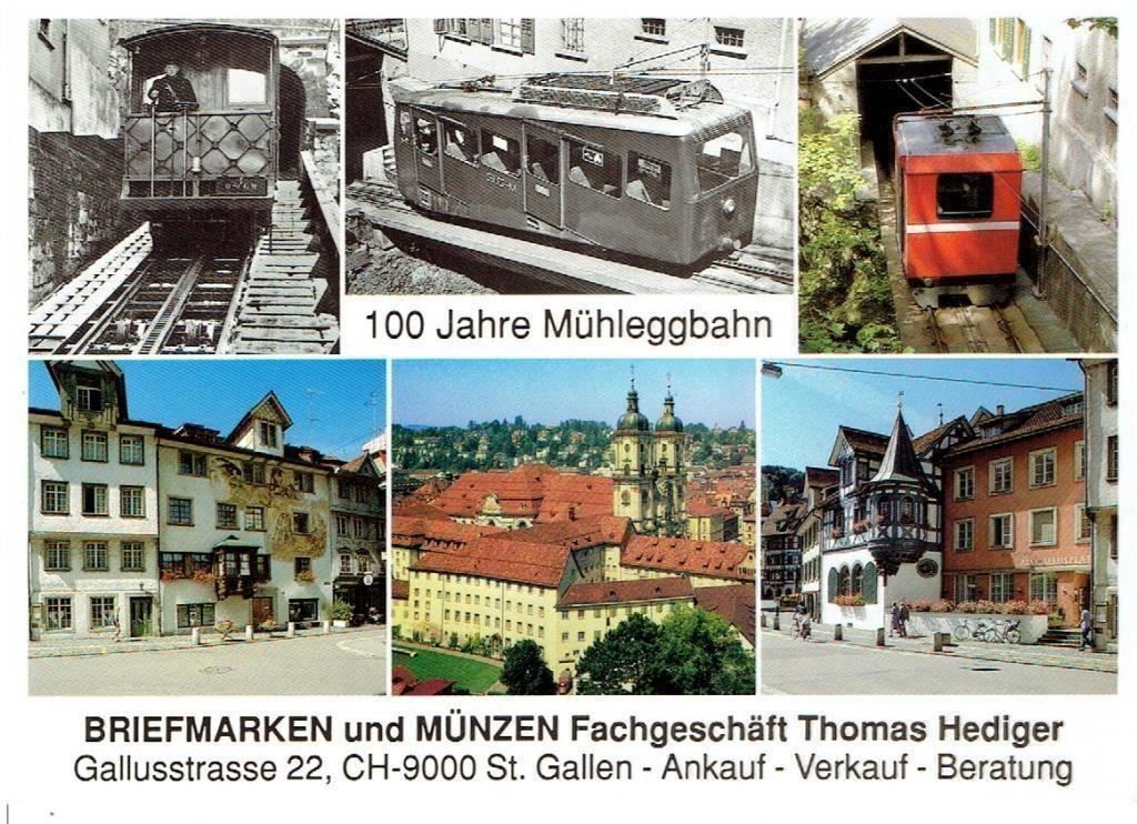 Cartoline postali: 100 Jahre Mühleggbahn – Usato da Flims - Dorf venduto da Stagediver