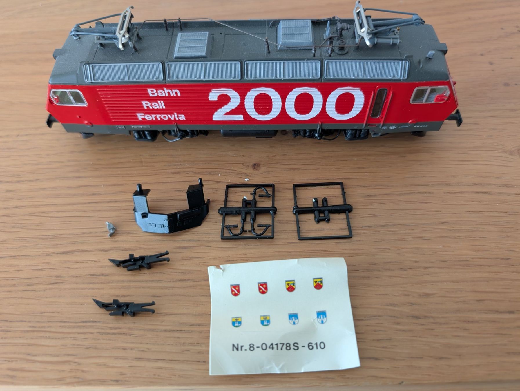 Roco Modellini di ferrovie: Roco SBB Re 4/4 IV Bahn 2000 AC  Digital – Usato da Stein/AG venduto da sborn 1