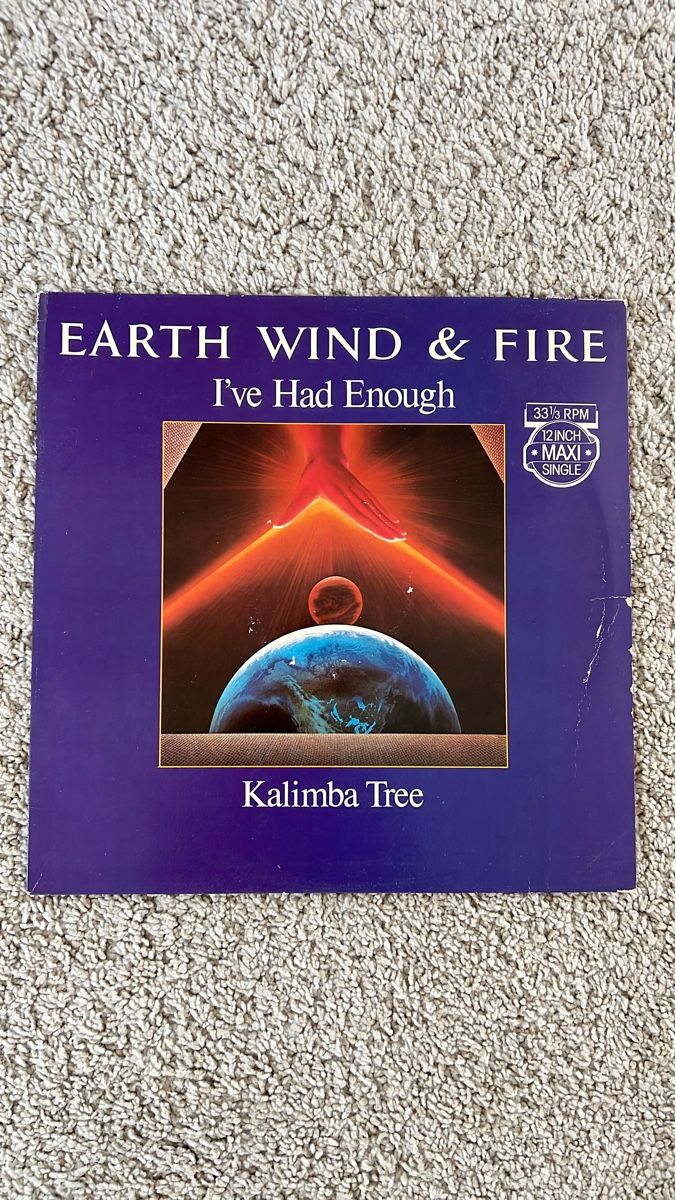 Dischi in vinile: Earth, Wind & Fire - I've Had Enough (Kalimba Tree) Maxi – Usato da Bachenbülach venduto da ZUZI1