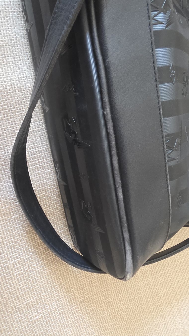 Maison Mollerus Taschen: Schwarze Henkeltasche Maison Mollerus Shopper "Berlin" – Gebraucht aus Binningen von Hofka64 5