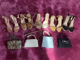 Highheels grösse 38 und Handtaschen