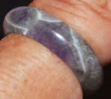 Ring A-1085 – Amethyst – Innendurchmesser 18,5mm