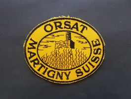 Ecusson brodé, Orsat Vins, Martigny, Suisse, 10 x 8 cm. neuf