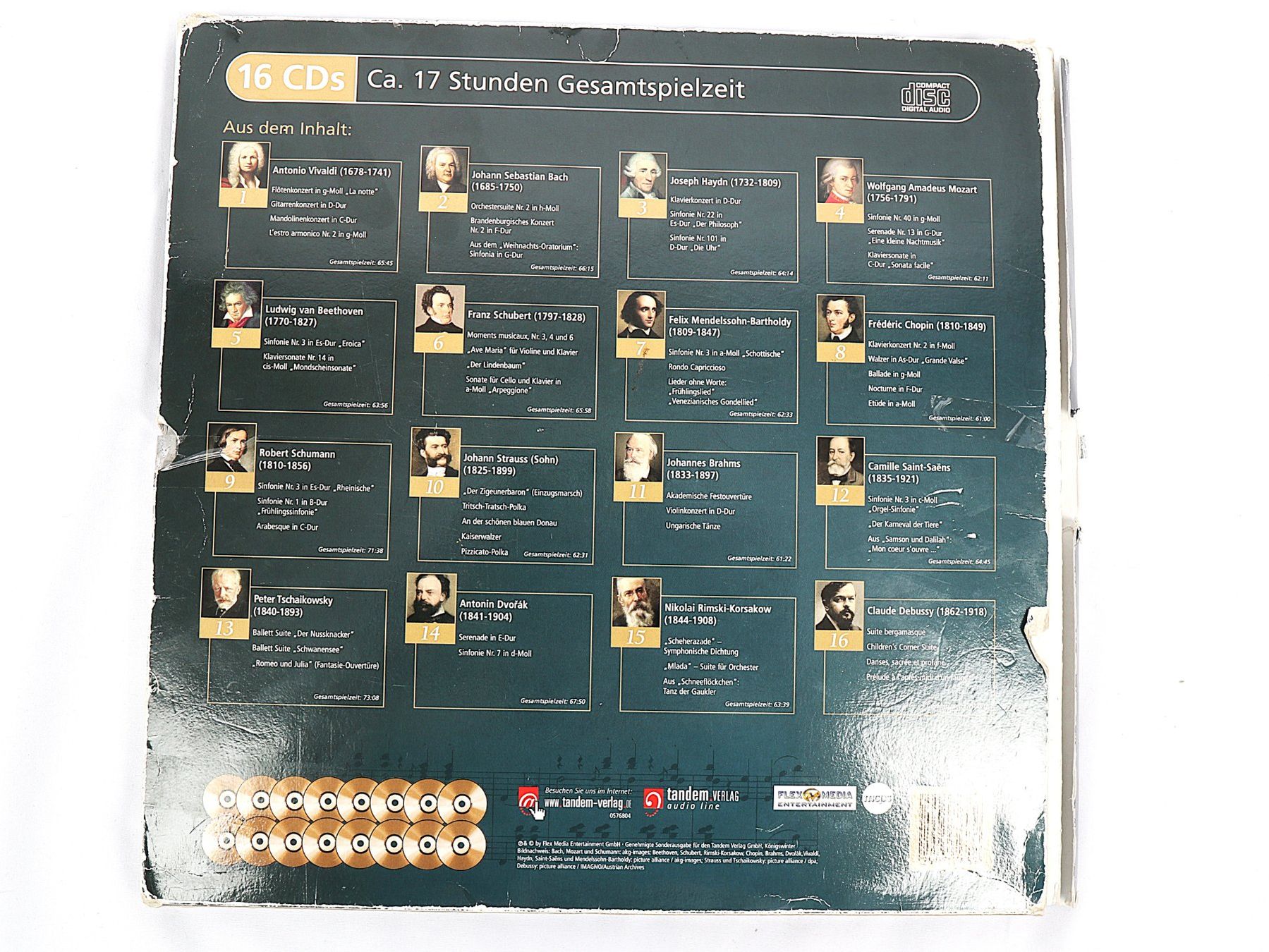 CDs: CD CLASSIC The Great Composer 3 16 CD – Gebraucht aus Steinen von Restwert_Steinen 1