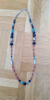Lapislazuli Korallen Türkis Kette