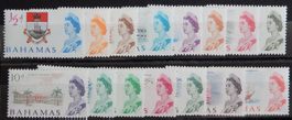 Bahamas Kat. 209-223 * 1965