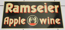 Ramseier Apple Wine Blechschild CH