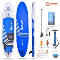 Stand Up Paddle SUP Zray X-Rider X3 12.0 Board 12.0 blau/wei