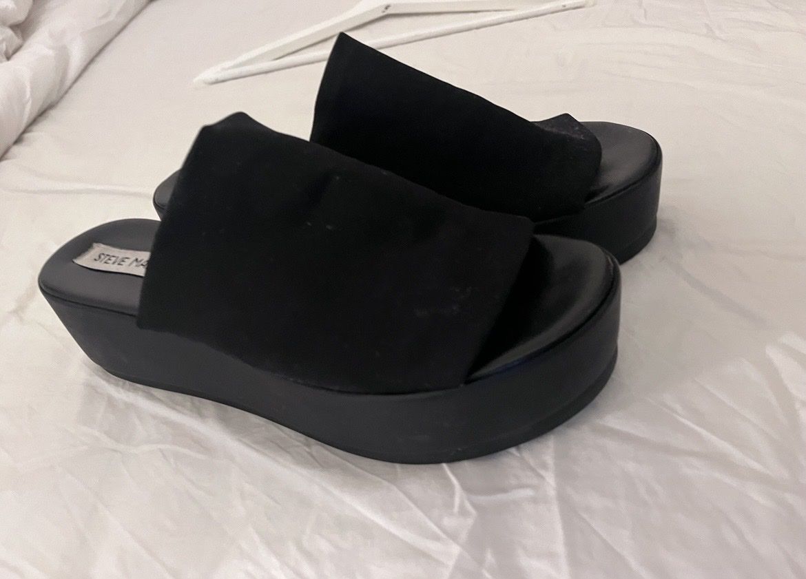 Steve Madden Chaussures femmes: Steve Madden Platform Sandals – D'occasion à Basel par guguu2012