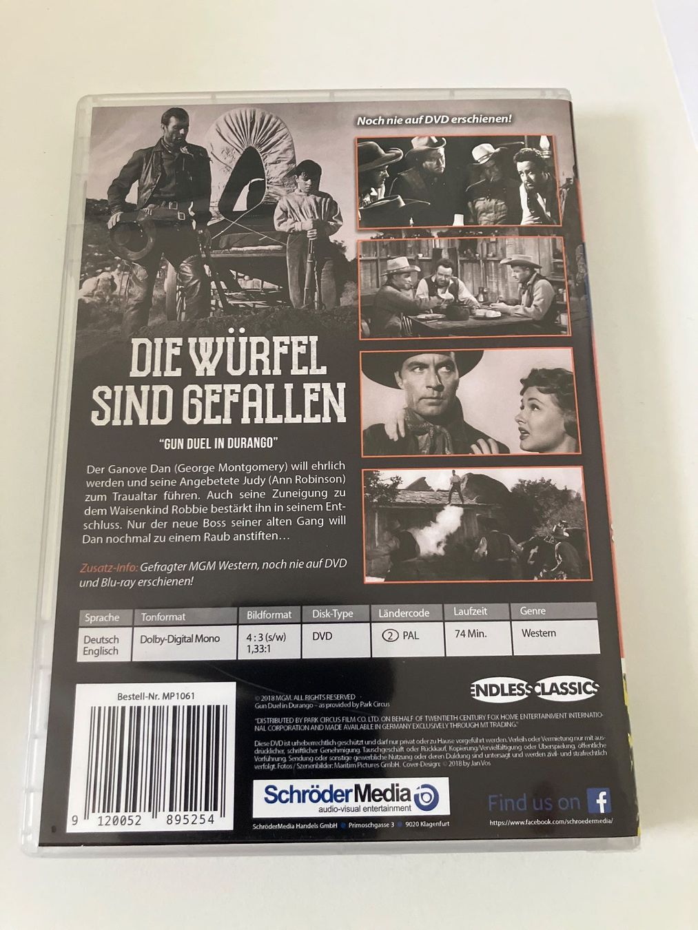 Tutti i DVDs: Die Würfel sind gefallen George Montgomery – Usato da Arbon venduto da HelFer01 1