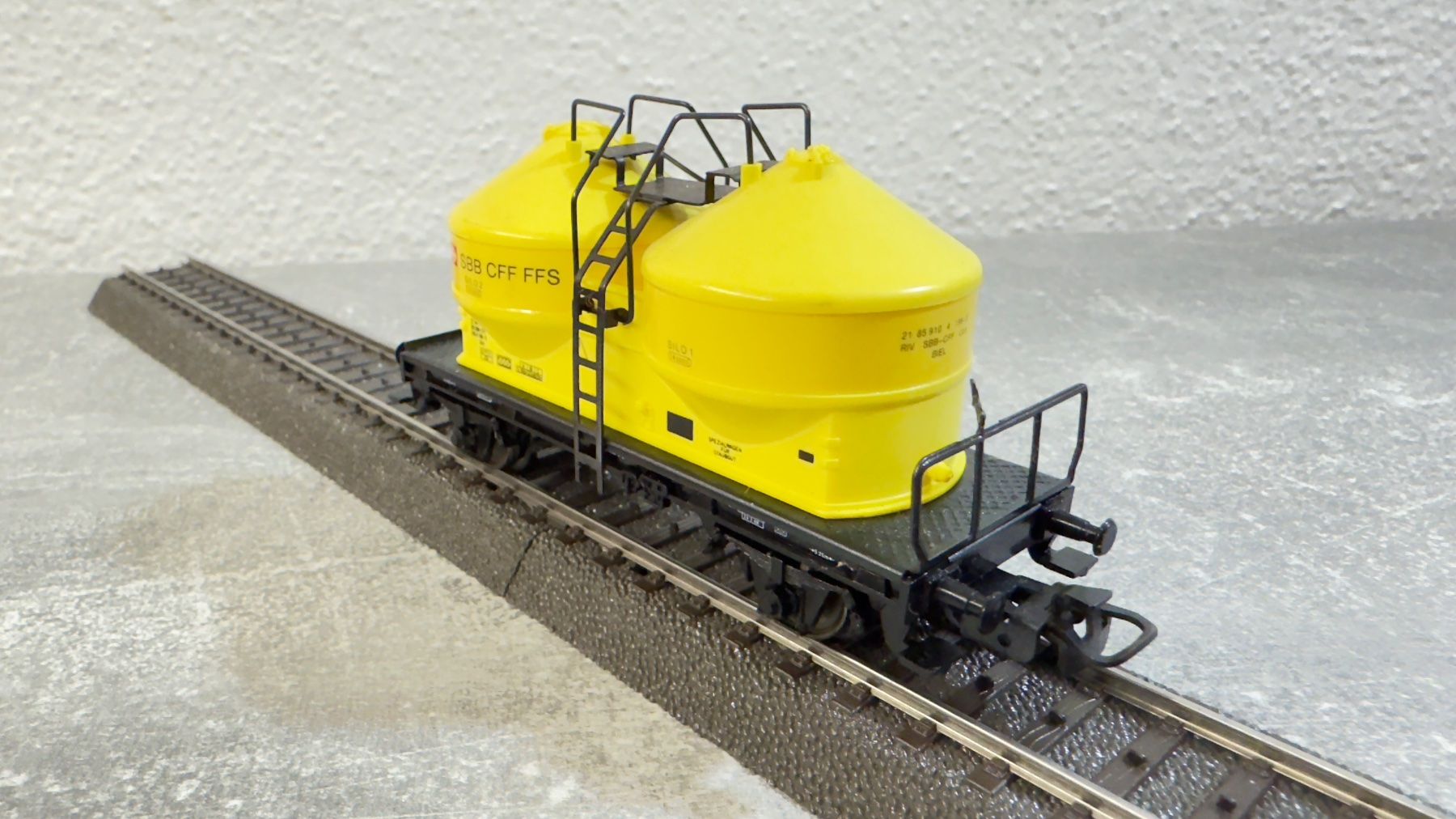 Märklin Modellini di ferrovie: Märklin UCS Staubsilowagen H0 / AC – Usato da Schlieren venduto da rat_lq6b 3