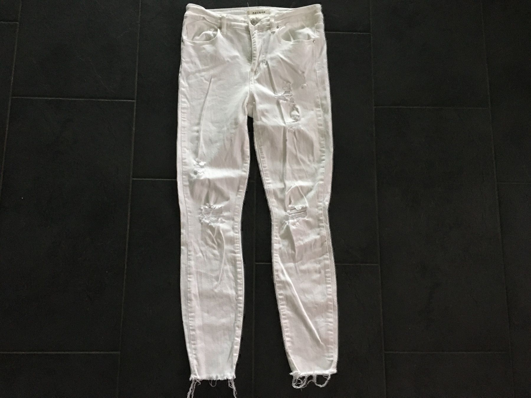 Jeans: Pacsun weisse Jeans Gr 36 Baumwolle – Nuovo (secondo la descrizione) da Goldau venduto da Rjn
