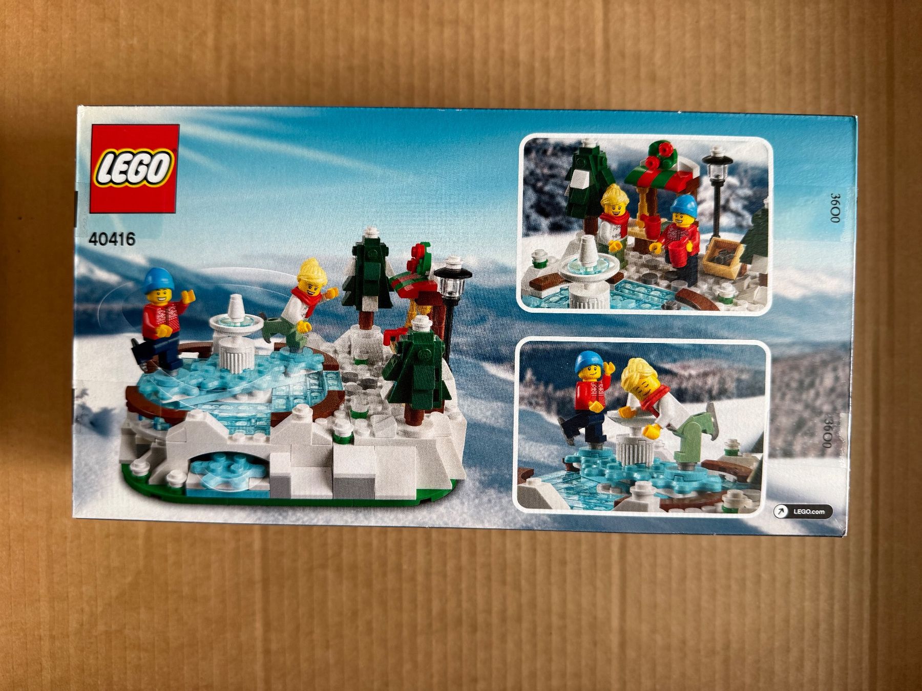 Lego Kit di costruzioni: Lego 40416 - Eislaufplatz – Nuovo e nell'imballaggio originale da Basel venduto da zekzek 1