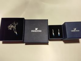 Swarovski Schmuckset Kette und Ohrringe gebraucht