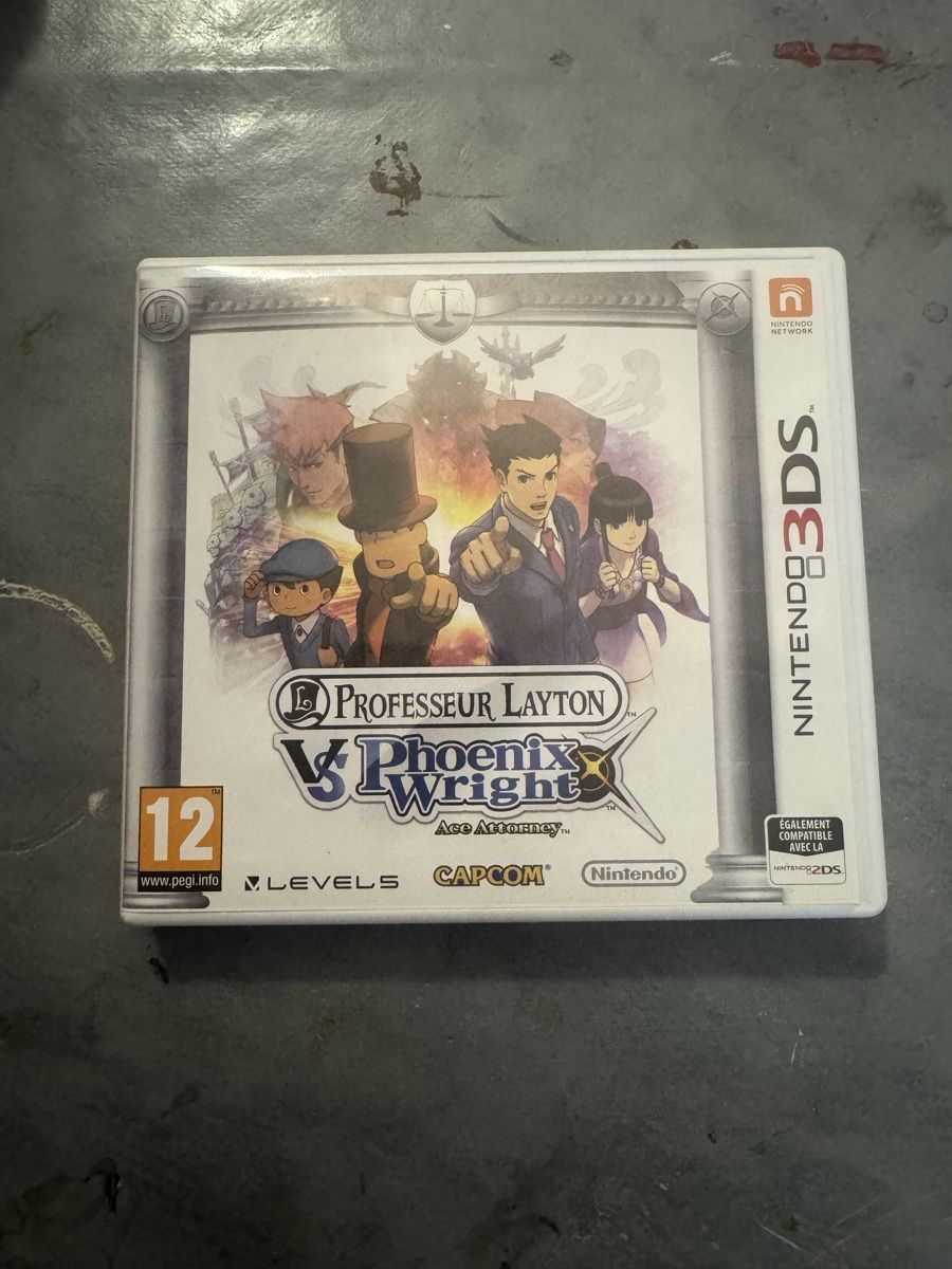 Jeux: Professeur Layton vs Phoenix Wright – D'occasion à Meyrin par sab_w7nm