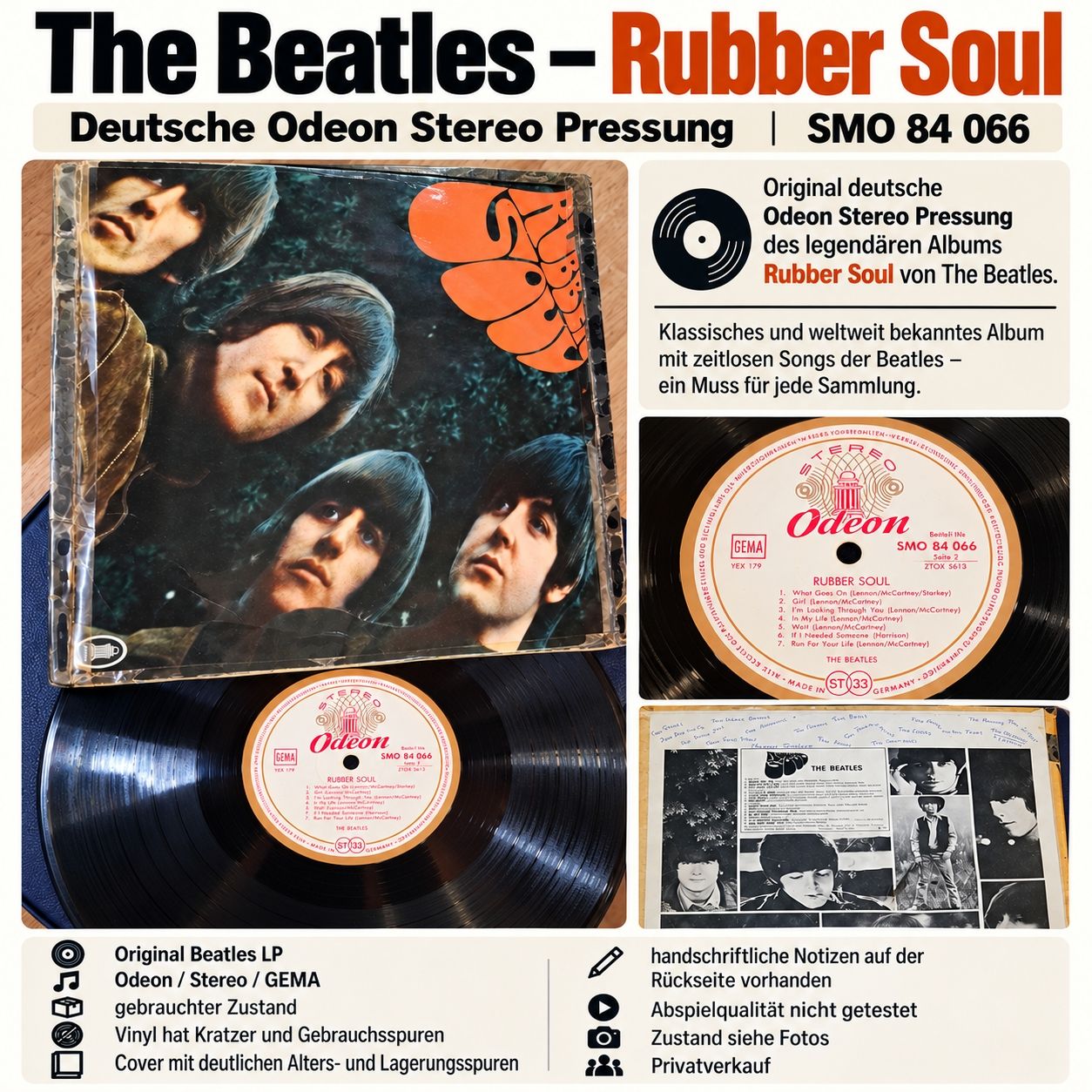 Vinyles: The Beatles  – D'occasion à St. Moritz par edo_9rgm