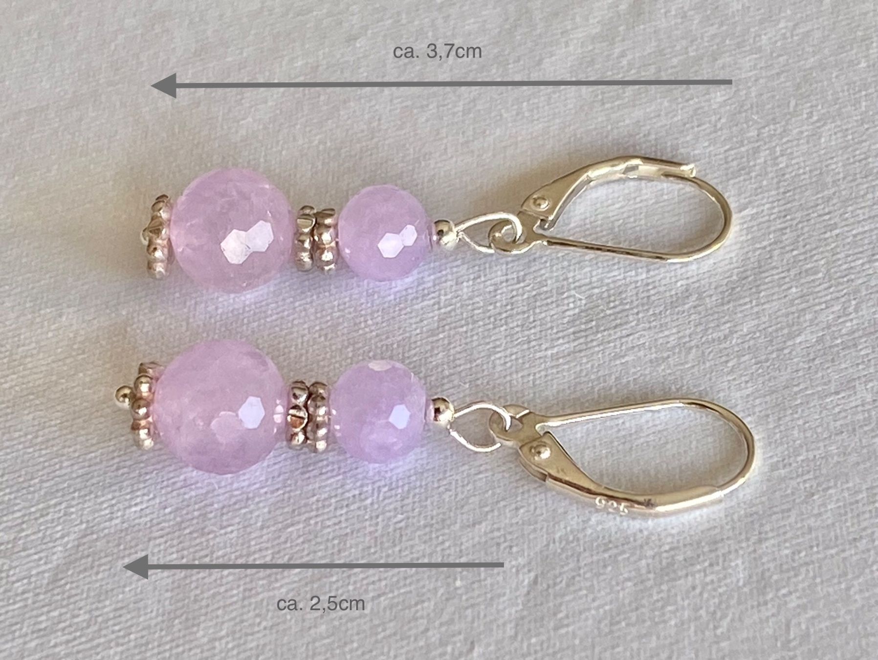 Orecchini pendenti & Orecchini a lobo: Silber Edelstein Ohrringe / Ohrhänger Lavendel Amethyst – Nuovo e nell'imballaggio originale da Zuzwil SG venduto da Lemliskat 3