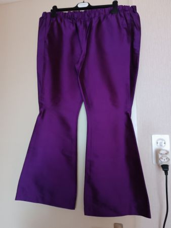 Seidenschlaghose für Damen violett/lila