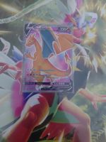 Pokémon Karte Glurak V 018/189 guter Zustand deutsch