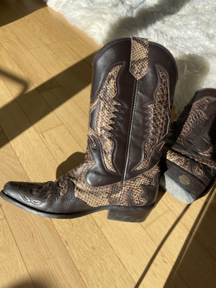 Scarpe da donna: Cowboy Western Boots Gr.40 – Usato da Zürich venduto da Lupini 2