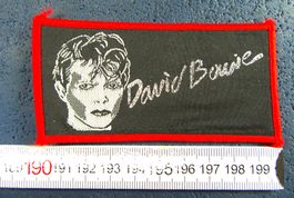 DAVID BOWIE MUSIC AUFNÄHER PATCH OHNE LEIM