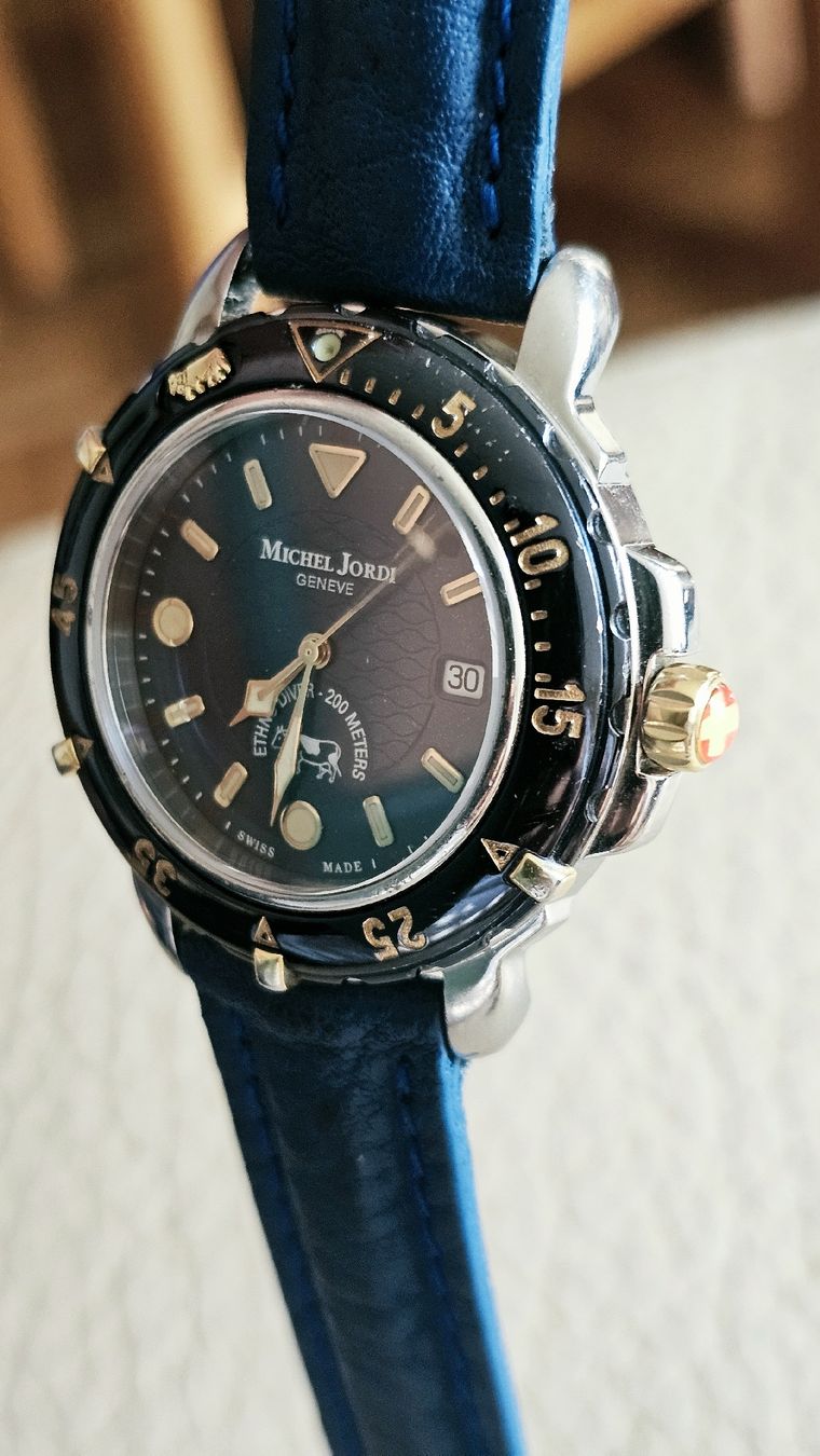 Michel Jordi Uhren: Michel Jordi quartz – Gebraucht aus vevey von Edwatch 5