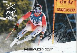 Beat Feuz / Originalautogramm