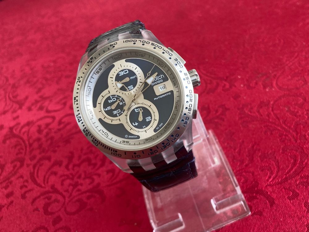 Right Track Swatch Automatik Uhr Swatch Chrono Swatch Automatik