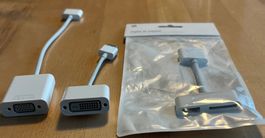 3 Stück verschiedene Apple Adapter