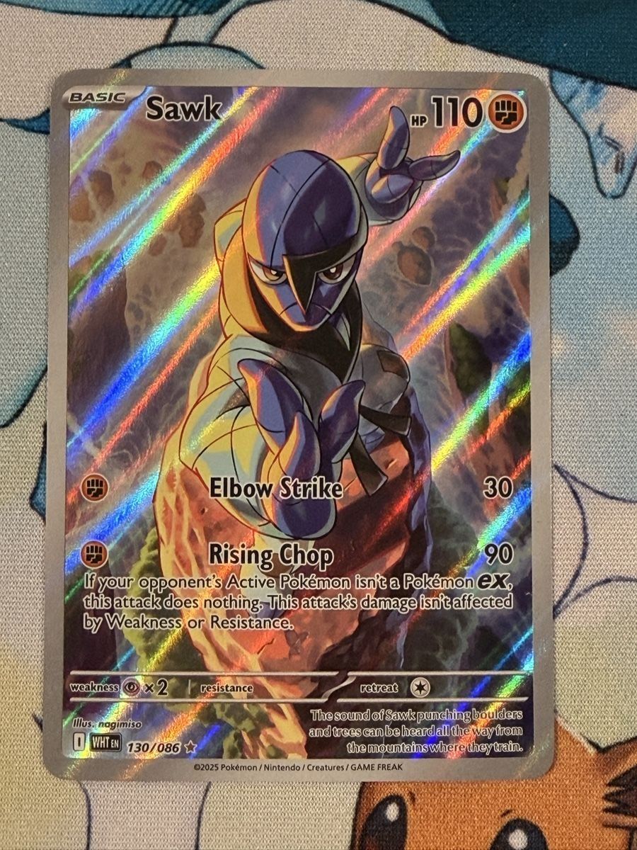 Pokémon Carte collezionabili: Sawk 130/086 – Usato da Jona venduto da ada_jsq8