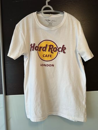Hard Rock Cafe London T-Shirt, Weiss, Grösse M, Sommer
