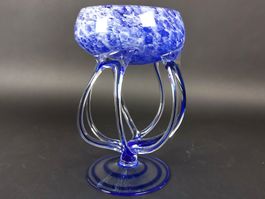 Schale Fadenfuss blau