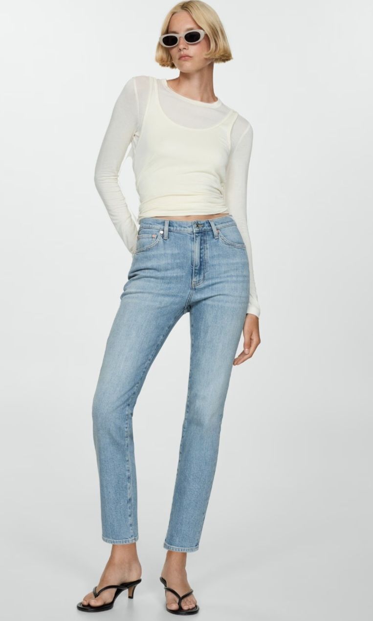 Mango Jeans: Mango Claudia Straight leg Jeans Gr 36 – Gebraucht aus Interlaken von NataliiaS 2