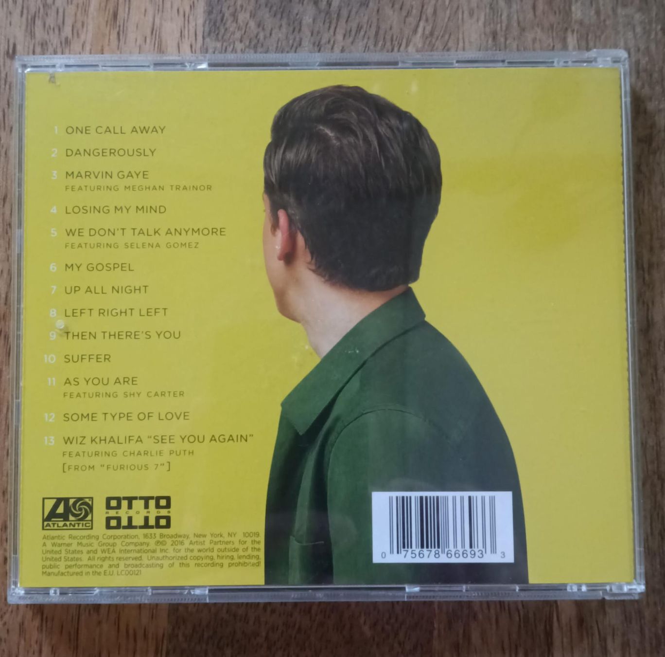 CD: CD "Charlie Puth Nine Track Mind" – Usato da Le mouret venduto da mar_wy8n 1