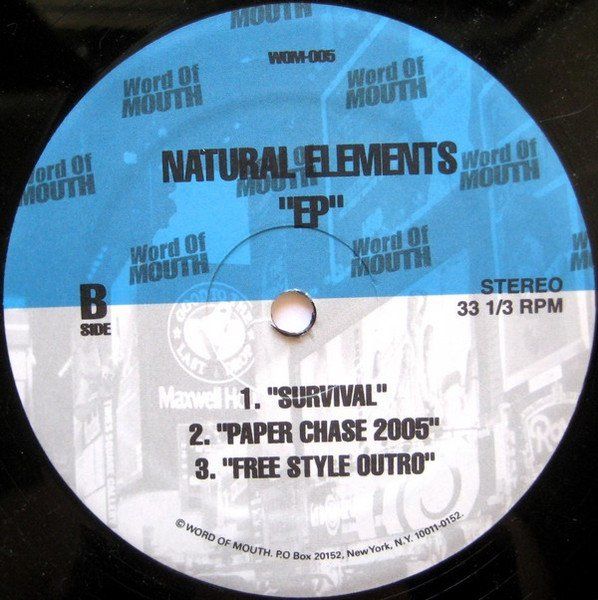 Dischi in vinile: Natural Elements – EP (12") – Usato da Genève venduto da yoww123 1
