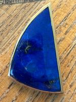 LAPIS LAZULI  Top Qualität in  Gelbgold 18K  Schmuckanhänger
