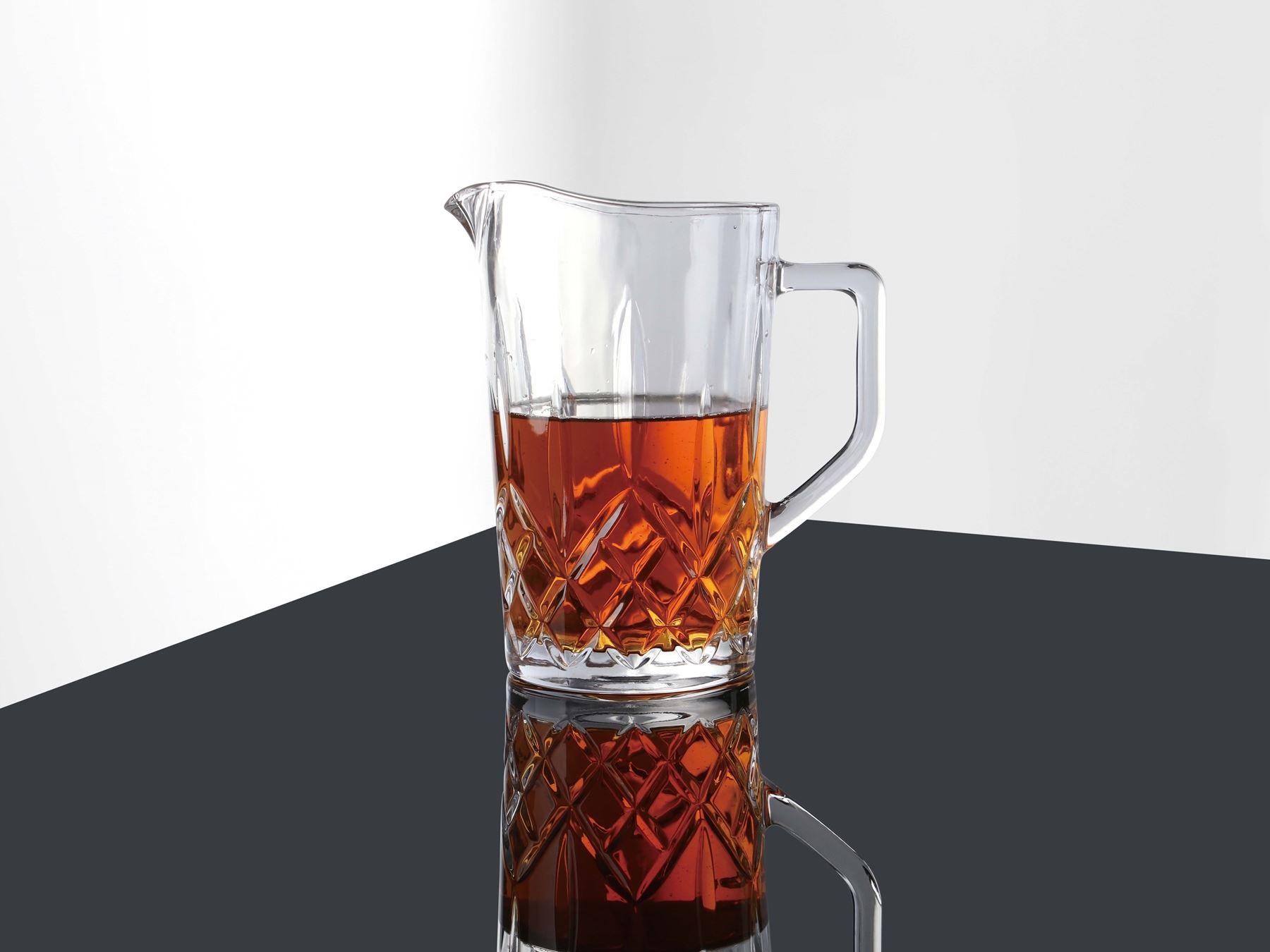 Caraffe: Glaskrug mit Henkel HARVEY 1.2 Liter – Nuovo e nell'imballaggio originale da Wettingen venduto da kochshop 3