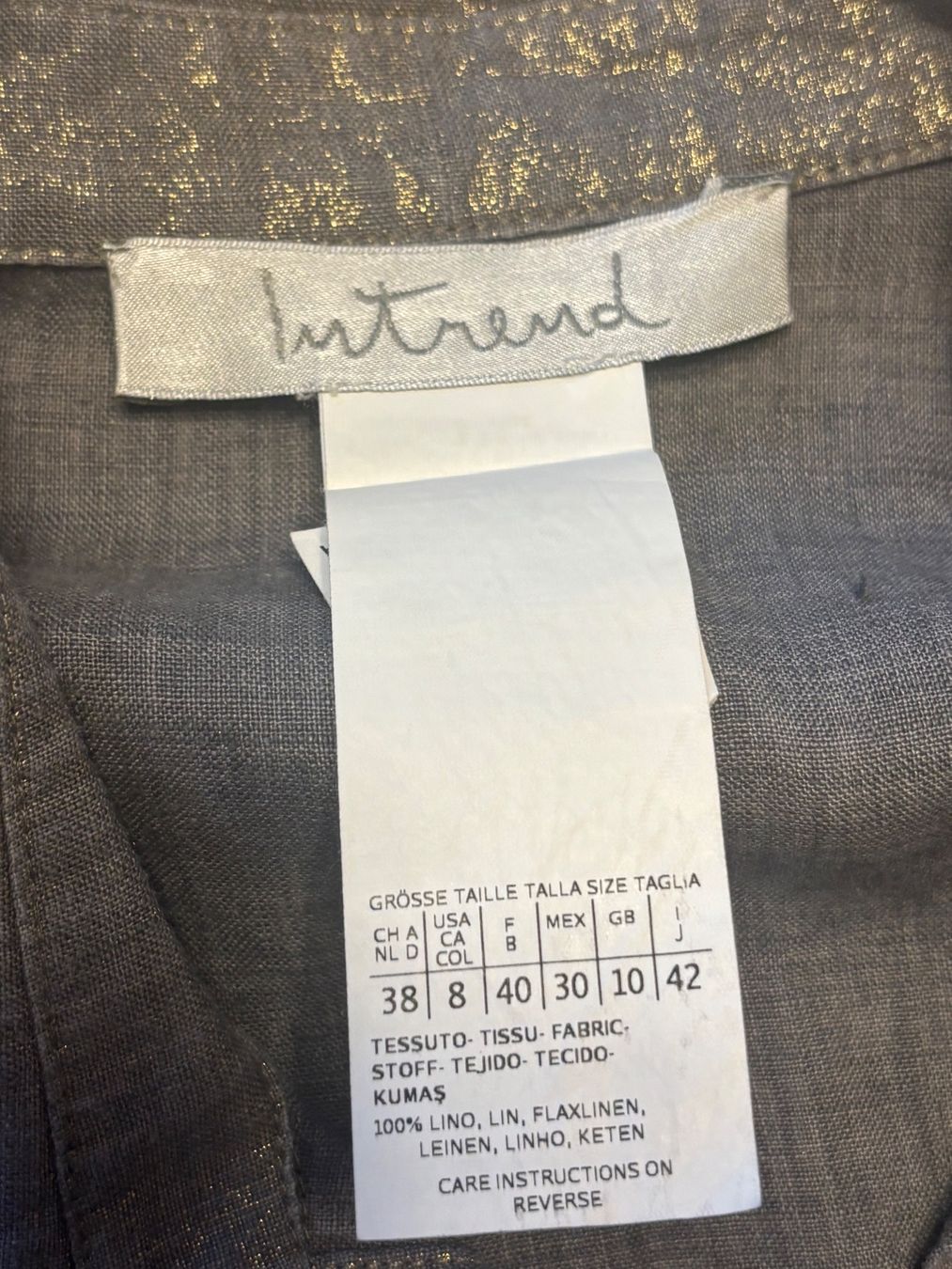 Max Mara Camicette: Intrend Max Mara Bluse 100% Leinen – Usato da St. Margrethen SG venduto da dijanaO 7