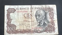 Spanien 100 Peseten 1970, P.152_a
