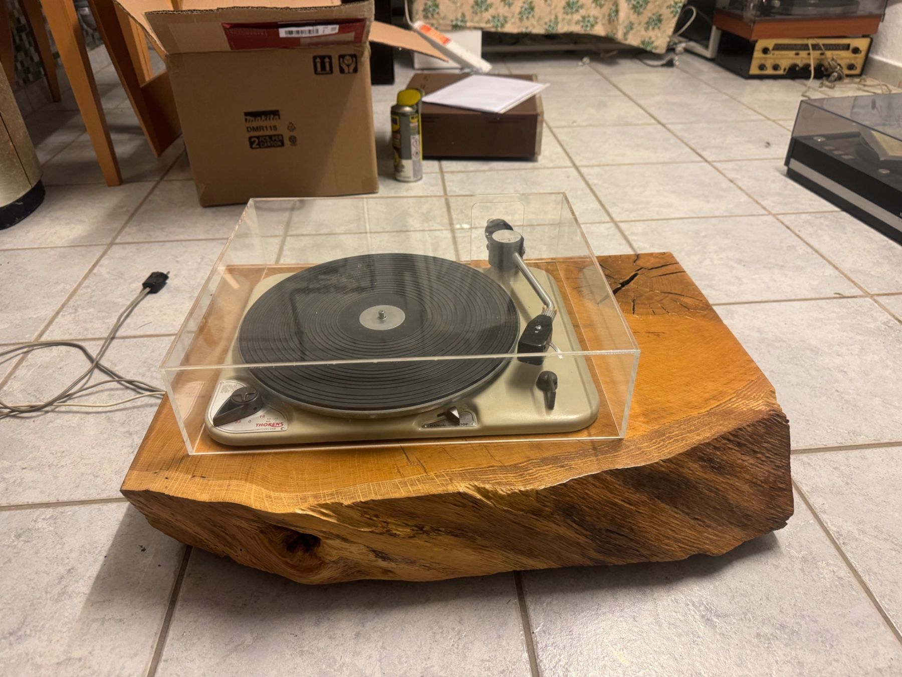 Thorens Giradischi: Thorens TD 135-ein,Vintage,Retro,feiner Klang – Usato da Trimbach venduto da SABO-61 6