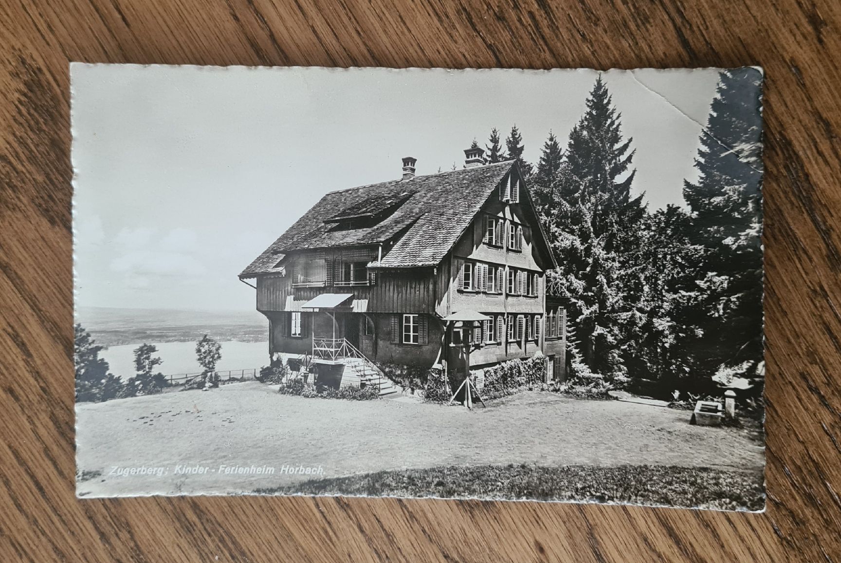 Cartoline postali: Kinder Ferienheim Horbach, Zugerherg – Usato da Ebikon venduto da Donar50