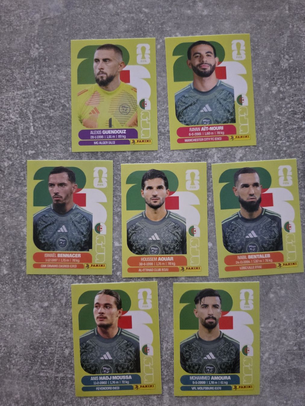 Panini Carte collezionabili: Sammelbild WM 2006 Panini Algerien – Nuovo (secondo la descrizione) da St. Gallen venduto da Shelly__x3