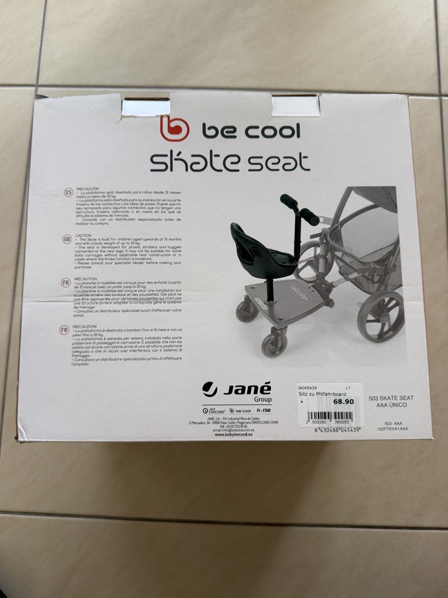 Carrozzine: Be Cool Skate Kinderwagen Trittbrett Set – Usato da Triesen venduto da ronin_85 3