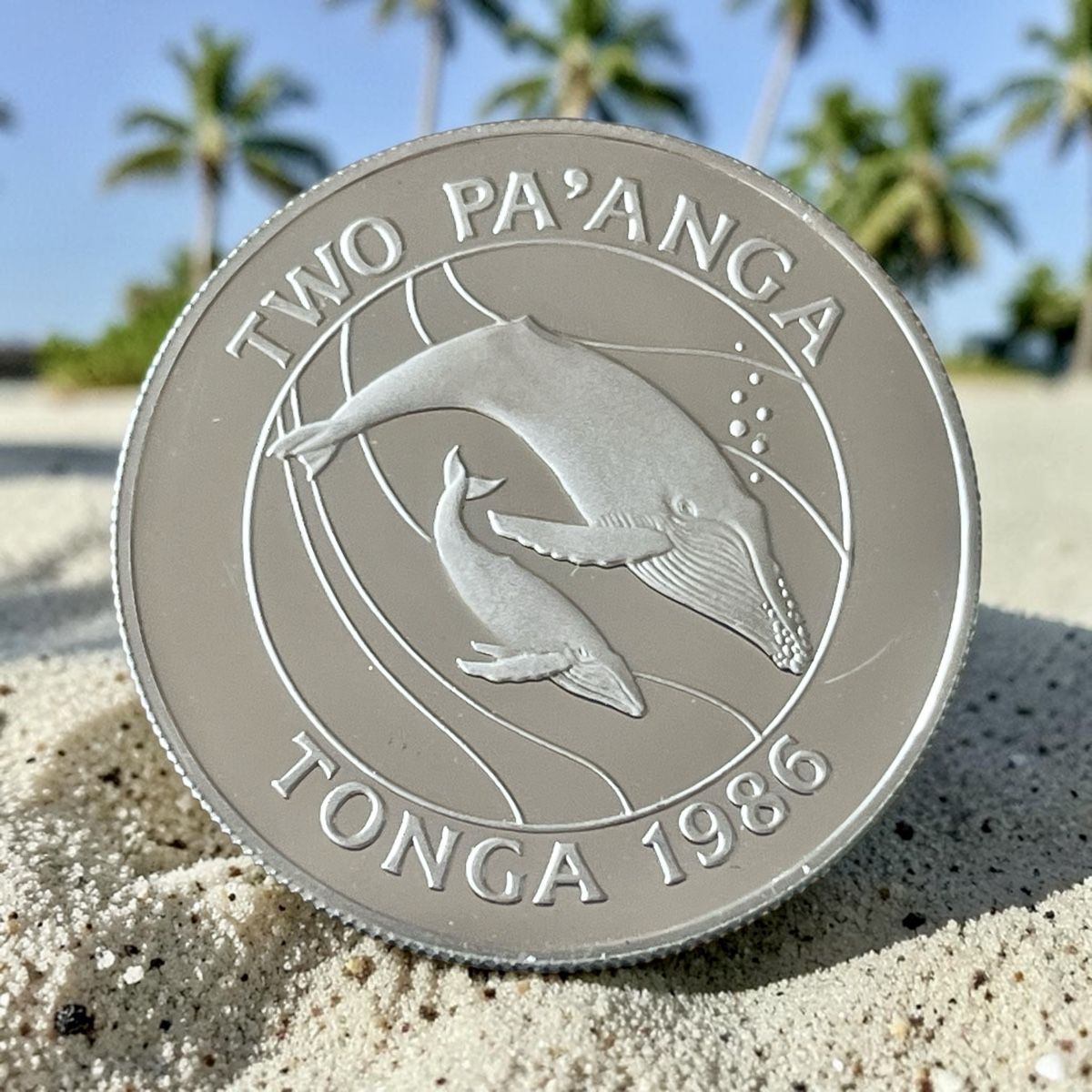 Tutti le monete: Tonga 2 Pa‘anga 1986 – Nuovo (secondo la descrizione) da Winterthur venduto da Numismatica-Vitu 1