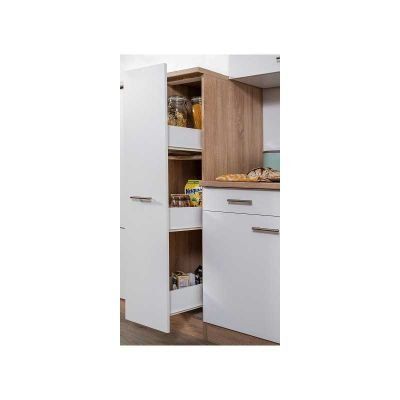 Komplettküchen: 698 - Küchenzeile Singleküche 250cm Eiche/Sägerau/Grau – Neu und originalverpackt aus Wallenwil von toesstalvertrieb 6
