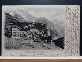 BE, No. 1029, Wengen: Hotel Bellevue, 1901